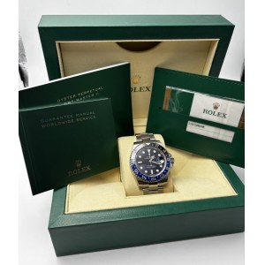 ROLEX GMT MASTER II. Referenční číslo 116710BLNR. Alfanumerický sériový kód...