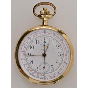 LEGA -Orologio da tasca- Chronographe Compteur. Doppia cassa...