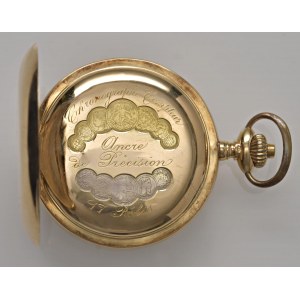 LEGA -Orologio da tasca- Chronographe Compteur. Doppia cassa...