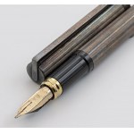 DUPONT -Fountain pen- Silver body and cap. Re...