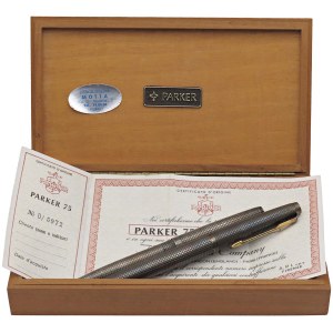 PARKER -Sada 2 per- Parker 75. N.1 Plnicí pero s...