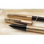 PARKER -Lot of 2 Pens- Parker 51. No. 1 Fountain pen with co...
