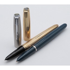 PARKER -Lotto di 2 penne Stilografiche- Parker 51. Corpo in ...
