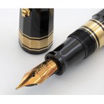 OMAS -Fountain Pen- Black resin body and cap c...