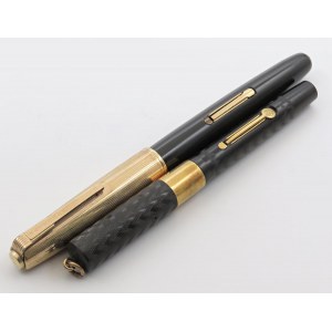 WATERMAN'S - Lot de 2 stylos plume - Corps en résine...