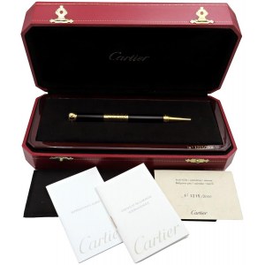 CARTIER - Stylo à bille avec horloge - Edition limitée 1215/...
