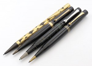 OMAS, WATERMAN'S -Lot of 4mine holders- No.1 Waterman's with c...
