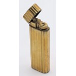 CARTIER -Lighter- Yellow gold plated body, 7 cm high,...