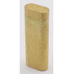 CARTIER -Lighter- body with gold plating. 7 cm tall, ...