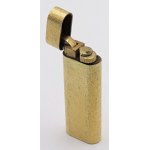 CARTIER -Lighter- body with gold plating. 7 cm tall, ...
