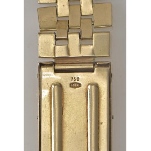 BRACCIALE per orologio in oro 18kt, stemma Vacheron alla cla...