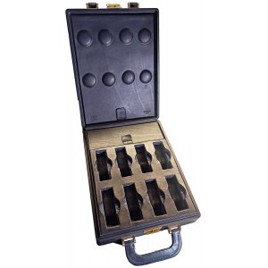 SCATOLA PORTA OROLOGI. 16 spazi per orologi e 8 per cinturin...