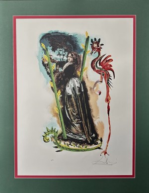 Salvador DALI (1904-1989), Dva býci z tarotového cyklu, 1978