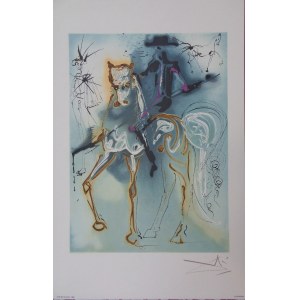 Salvador Dalí (1904-1989), Picador, 1983. z cyklu: Les Chevaux de Dali (Dalího koně)