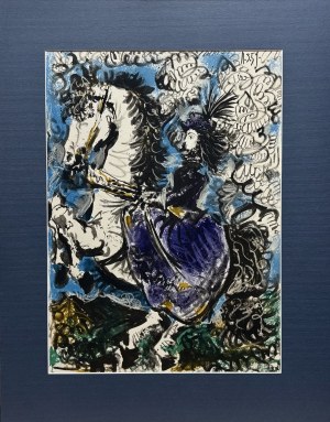 Pablo Picasso (1881-1973), Jacqueline en Bleu,1961