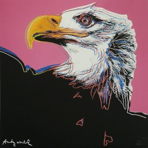 Andy WARHOL (1928-1987), Orel bělohlavý z cyklu Ohrožené druhy