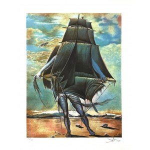 Salvador Dalí (1904-1989), L'homme batea (Muž s plachtou)
