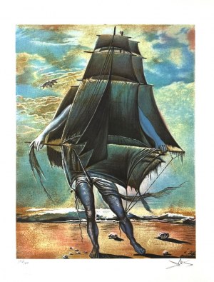 Salvador Dali (1904-1989), L'homme batea (Człowiek żagiel)