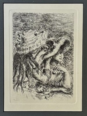 Pierre-Auguste Renoir (1841-1919), Zdobení klobouku, 1950 (1894)