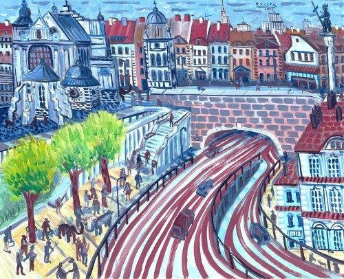 Paweł Kluza, Warszawa Trasa W-Z