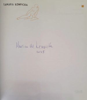 Tamara Lempicka, Album 'Tamara de Lempicka' 168 pp, hand-signed