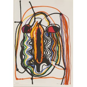 ALBERTO BURRI, Saffo-Litografia 1, ALBERTO BURRI, Saffo-Litografia 1