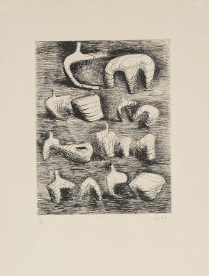 HENRY MOORE, Studium rzeźby