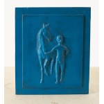 ANONYMOUS ARTIST, Figure with Horse, ANONYMOUS ARTIST, Figure with Horse