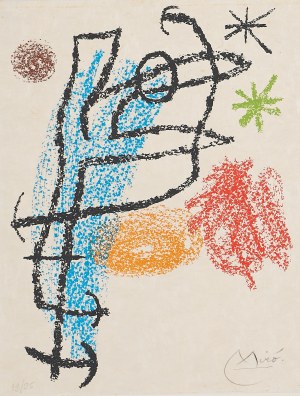 JOAN MIRÒ, Dans ta chair d'Asphodèle, JOAN MIRÒ, Dans ta chair d'Asphodèle