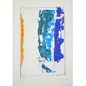 MARIO SCHIFANO, Senza titolo (Paesaggio anemico verticale), MARIO SCHIFANO, Senza titolo (Paesaggio anemico verticale)