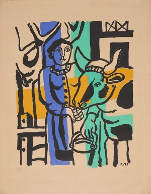 FERNAND LÉGER, La Vachère