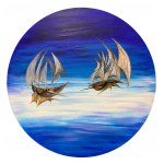 Mariola Swigulska, Flying sailing ships, 2022