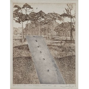Leszek Rózga, Spring Landscape with a Road