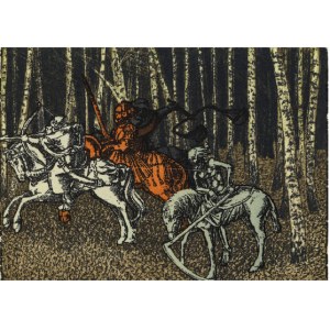Witold Warzywoda, Brzozowy las, więcej: Apokalipsa św. Jana 6,1-8