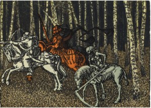 Witold Warzywoda, Brzozowy las, więcej: Apokalipsa św. Jana 6,1-8