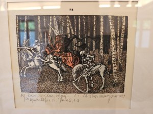 Witold Warzywoda, Brzozowy las, więcej: Apokalipsa św. Jana 6,1-8