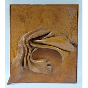 Tadeusz Kobak (1927 - 2015), Bas-relief - leather form - penetration