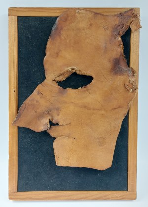 Tadeusz Kobak (1927 - 2015), On - forma artystyczna ze skóry naturalnej