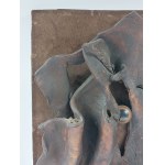 Tadeusz Kobak (1927 - 2015), Płaskorzeźba - forma skórzana - słoń