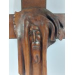 Tadeusz Kobak (1927 - 2015), Cross with spatial form - image of Jesus Christ