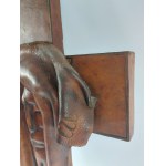 Tadeusz Kobak (1927 - 2015), Cross with spatial form - image of Jesus Christ