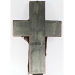 Tadeusz Kobak (1927 - 2015), Cross with spatial form - image of Jesus Christ