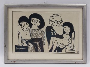 Tadeusz Kobak (1927 - 2015), Grafika - rodzina