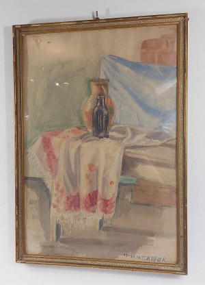 Tadeusz Kobak (1927 - 2015), Martwa natura , 1946 r.