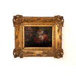 Jean Baptiste Monnoyer (Lille, 1636 - Londres, 1699) à la manière de, NATURE MORTE DES FLEURS