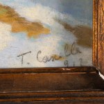 Philipp Peter Ross (Frankfurt nad Menem, 1655 - Tivoli, 1706), Pasterz z kozami i owcami w wiejskim krajobrazie.