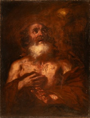 Giacinto Brandi (Poli, 1621 - Rzym, 1691) Przypisywany świętemu Pawłowi Pustelnikowi