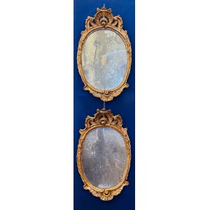 Paire de miroirs vénitiens