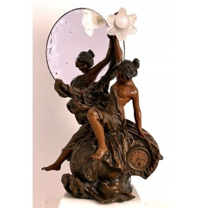GRANDE SCULTURA IN TERRACOTTA LIBERTY