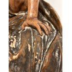 GRANDE SCULTURA IN TERRACOTTA LIBERTY